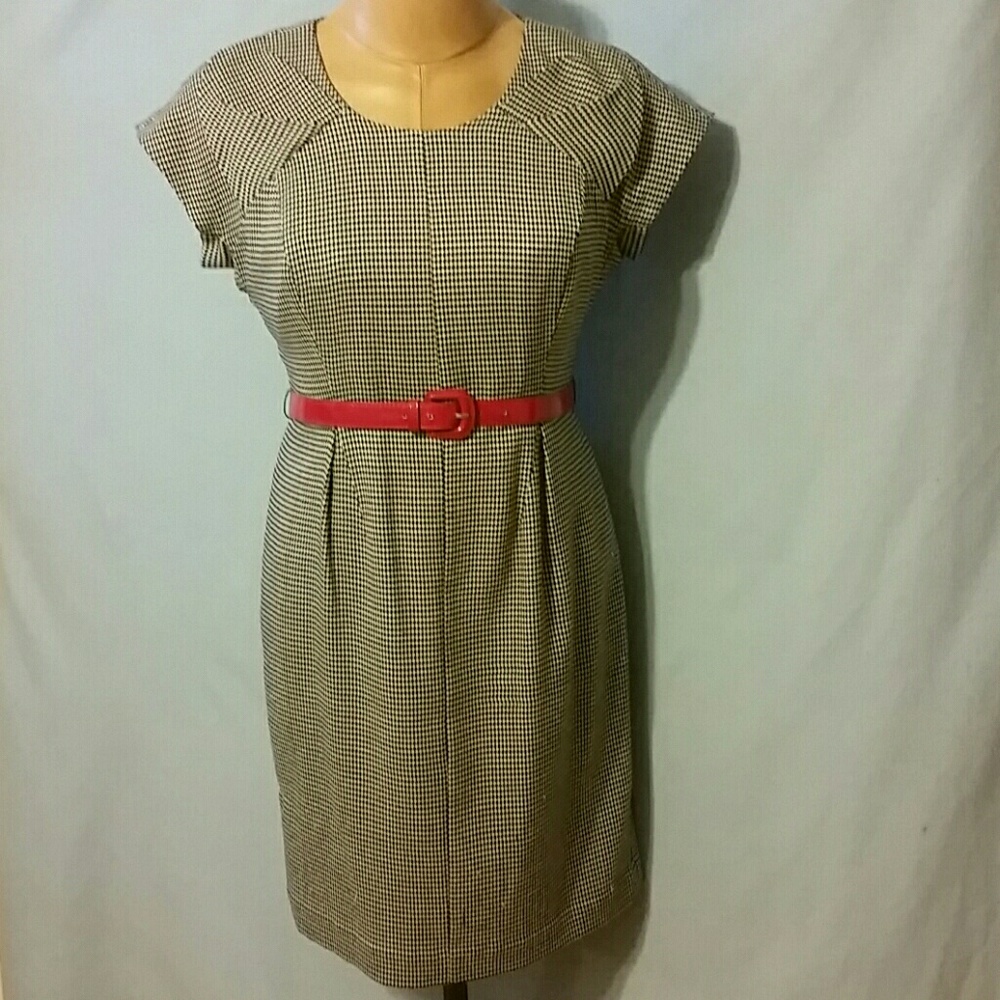 Checked dress